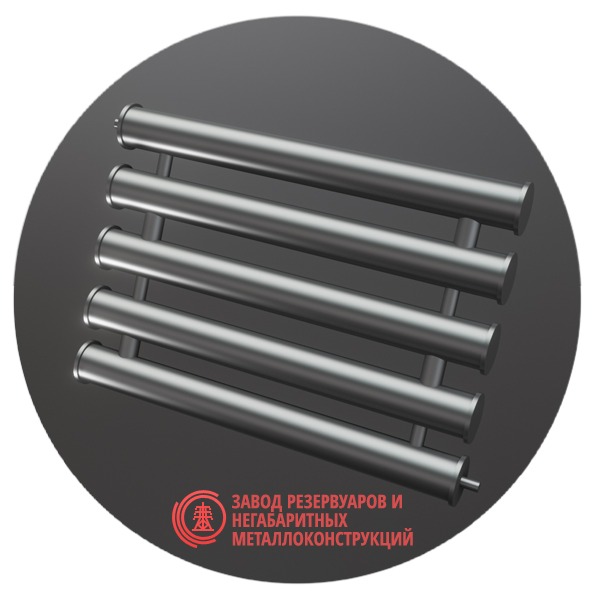 Регистры отопления пятирядные РСП-5x114x4.0-6000 мм