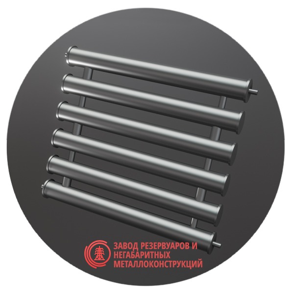 Регистры отопления шестирядные РСП-6x108x3.0-3000 мм