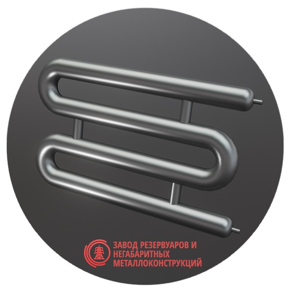 Регистры отопления четырехрядные РЗЭ-4x89x3.0-12000 мм