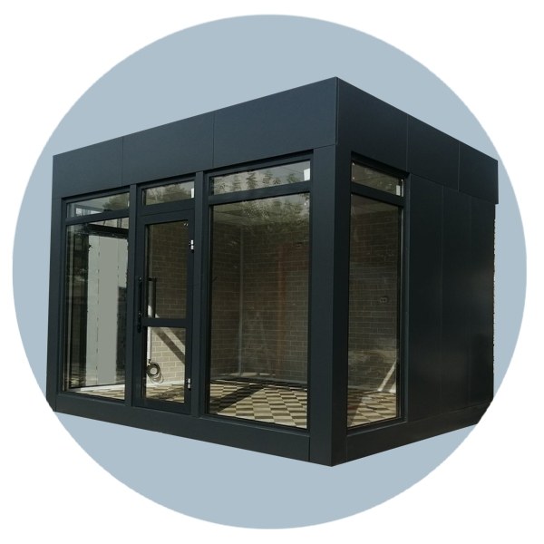 Торговый павильон с рекламным коробом 4000х3000 мм