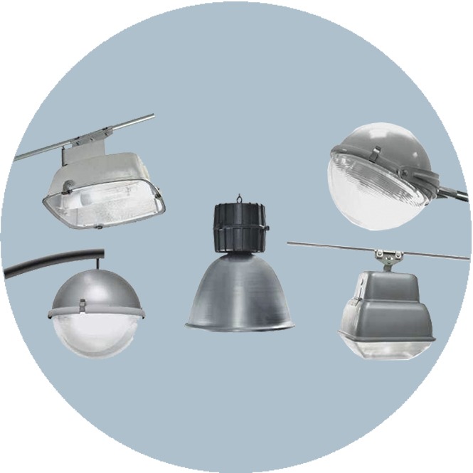 Светильник ламповый &quot;Эльф&quot; настенный, потолочный, встраиваемый натриевый