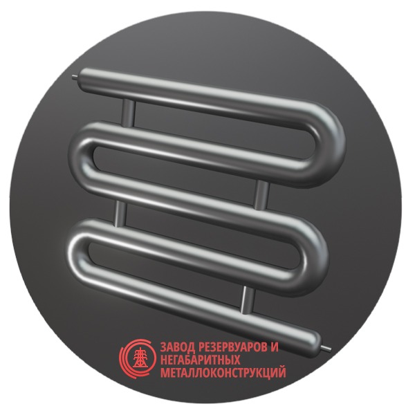 Регистры отопления пятирядные РЗЭ-5x114x4.0-2000 мм