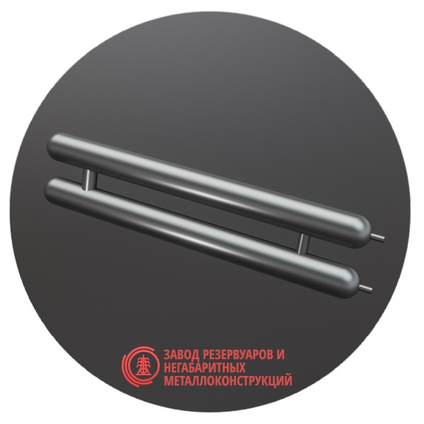 Регистры отопления двухрядные РСЭ-2x108x3.0-6000 мм