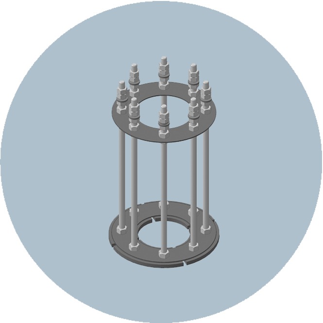 Анкерные закладные ЗА-42-24-Д1070-1,5-хц