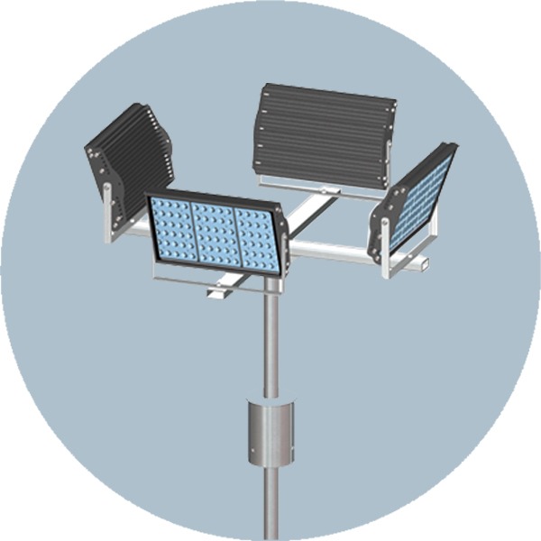 Кронштейн прожекторный К63-3,5-1,0-9-0