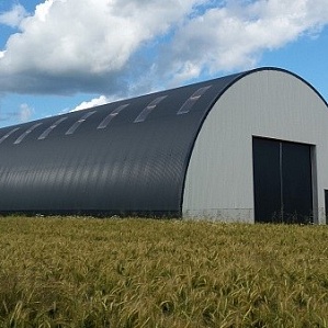 Ангар зернохранилище